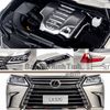 Mô hình xe Lexus LX570 1:18 Kyosho Silver (4)