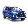 Mô hình xe suv Lexus LX570 Supersport 1:24 Chezhi Blue (6)