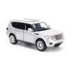 Mô hình xe suv Nissan Patrol 1:32 JKM silver