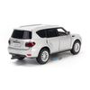 Mô hình xe suv Nissan Patrol 1:32 JKM silver (2)