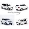 Mô hình xe suv Nissan Patrol 1:32 JKM White (3)