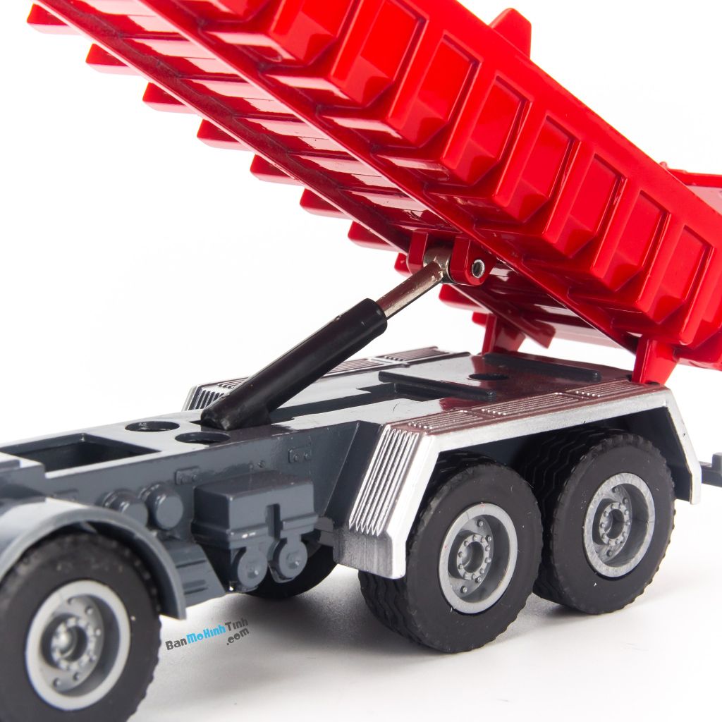 Mô hình xe Tải 8 bánh đỏ 1:50 - H1Toys