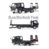 Mô hình xe tải Hino 300 Wrecker Truck 1:64 GCD