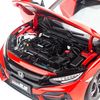 Mô hình xe thể thao Honda Civic Hatchback 2020 1:18 Dealer Red (9)