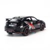 Mô hình xe Honda Civic TYPE-R 1:32 Double horses Black (4)