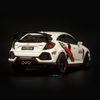 Mô hình xe Honda Civic TYPE-R 1:32 Double horses White (6)