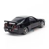 Mô hình xe Nissan Skyline GTR34 1:32 Jackiekim Black (2)