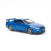 Mô hình xe Nissan Skyline GTR34 1:32 Jackiekim Blue