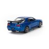 Mô hình xe thể thao Nissan Skyline R34 GT-R 1:36 Jackiekim blue (2)