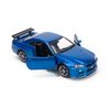 Mô hình xe thể thao Nissan Skyline R34 GT-R 1:36 Jackiekim blue (5)