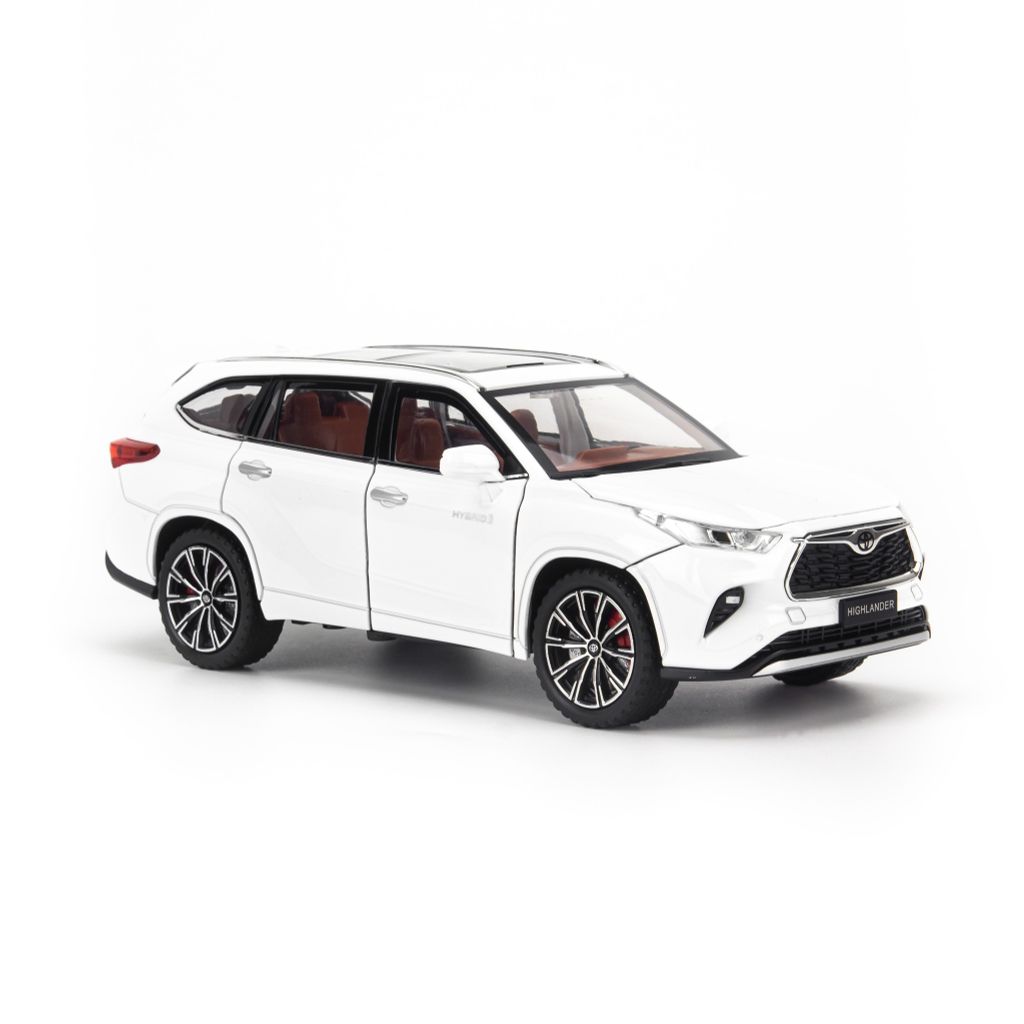 Mô hình xe Toyota Highlander 2021 1:24 Jinlifang