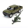 Mô hình xe Toyota Hilux Army 1:32 Jackiekim