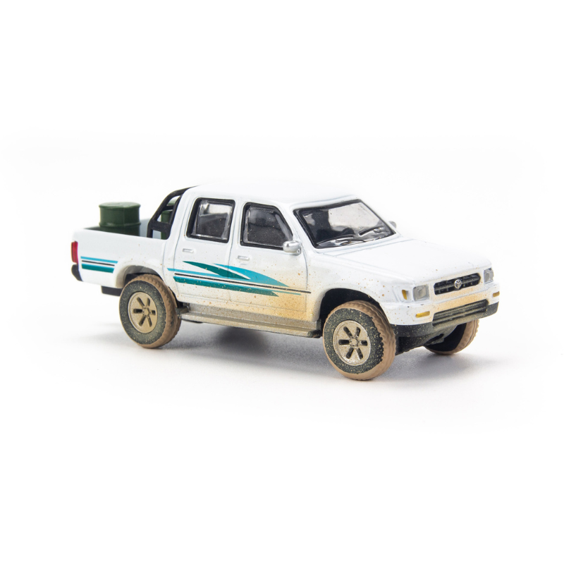 Mô hình xe Toyota Hilux Off Road 1993 1:64 JKM