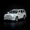 Mô hình xe Toyota Land Cruiser 2019-V8 1:32 Miniauto White (4)