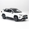 Mô hình xe SUV Toyota RAV4 2019 White 1:18 Dealer