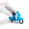 Mô hình xe Vespa 1970 150cc 1:18 Welly Blue (7)