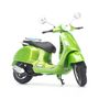 Mô hình xe Vespa GTS 125cc 2017 1:18 Welly Green (2)