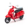 Mô hình xe Vespa GTS 125cc 2017 1:18 Welly Red (1)