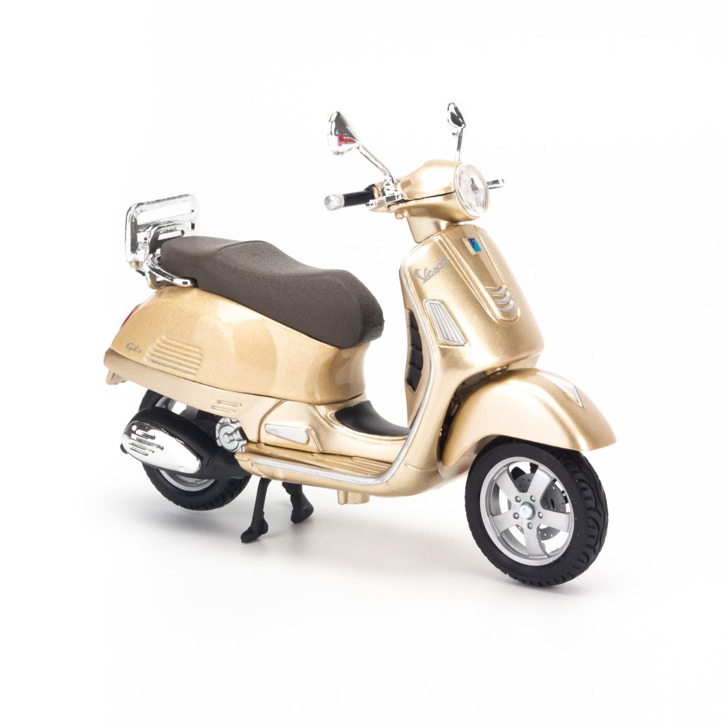 Mô hình xe Vespa GTS 300ie 2017 1:18 Maisto Gold