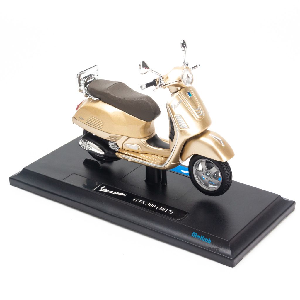 Mô hình xe Vespa GTS 300ie 2017 1:18 Maisto