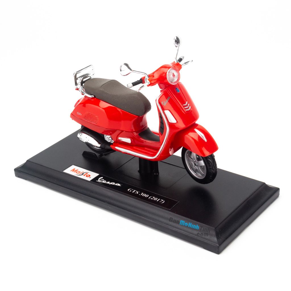 Mô hình xe Vespa GTS 300ie 2017 1:18 Maisto