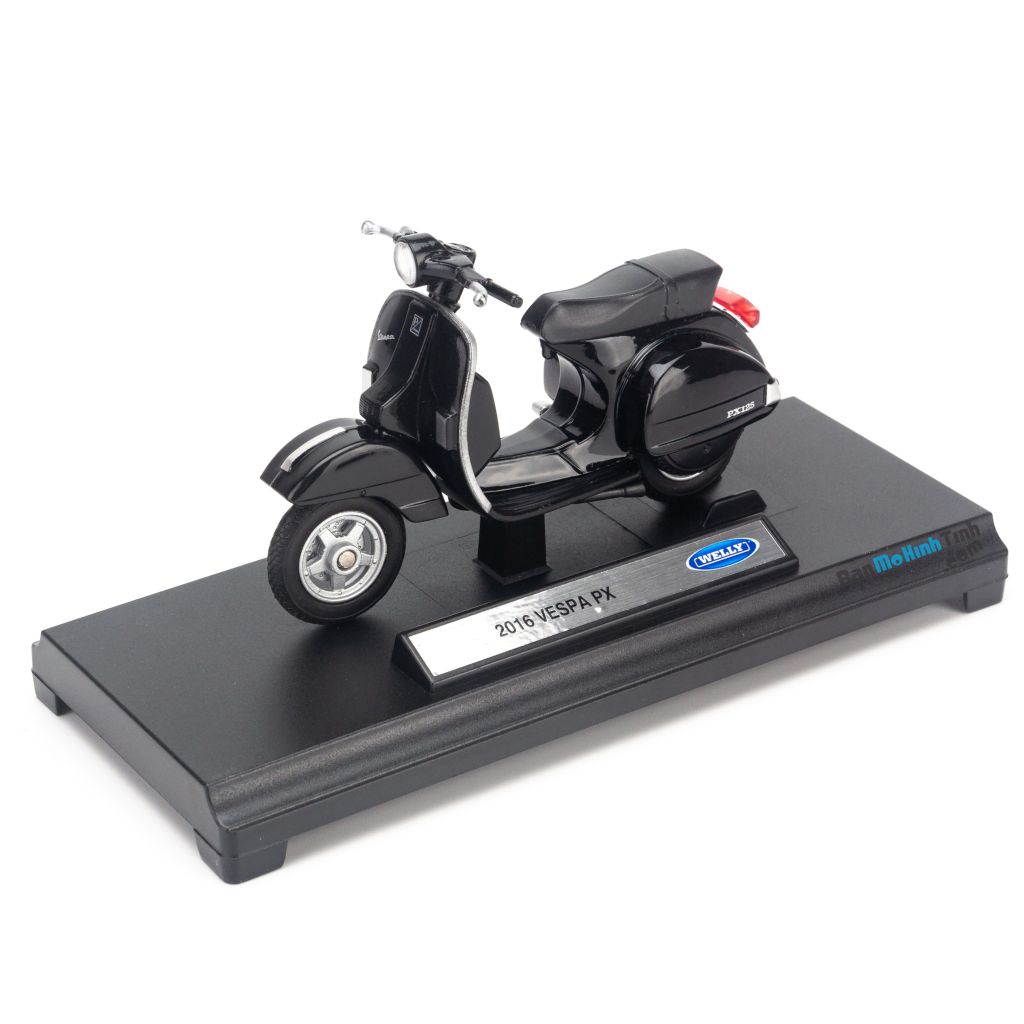 Mô hình xe Vespa PX 2016 1:18 Welly