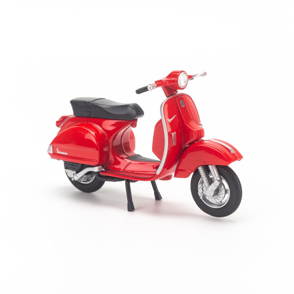 Mô hình xe Vespa PX 2016 1:18 Welly Red