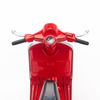 Mô hình xe Vespa PX 2016 1:18 Welly Red (5)