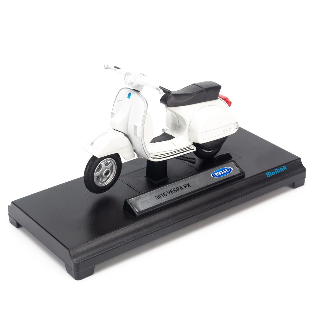 Mô hình xe Vespa PX 2016 1:18 Welly