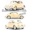 Mô hình xe Volkswagen Kafer Beetle 1955 1:18 Bburago