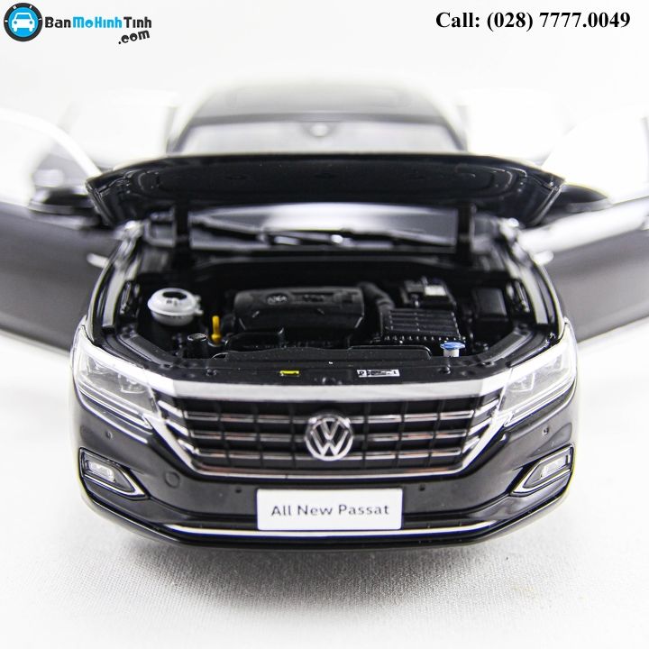 MÔ HÌNH VOLKSWAGEN PASSAT 2019 BLACK 1:18 DEALER