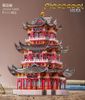 Mô hình kim loại lắp ráp 3D Juyuan Tower (Nhạc Dương Lâu) (Mixed Color) - Piececool MP598