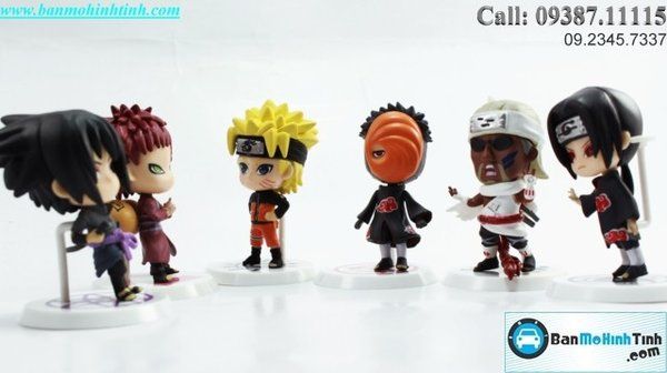MÔ HÌNH KILLER BEE-SET NARUTO SHIPPUUDEN CHIBI MH4403