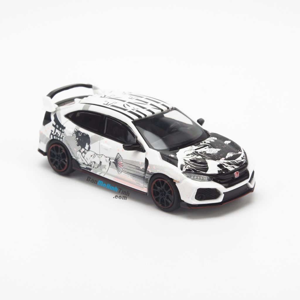 Mô hình xe Honda Civic Type R FK8 1:64 MiniGT
