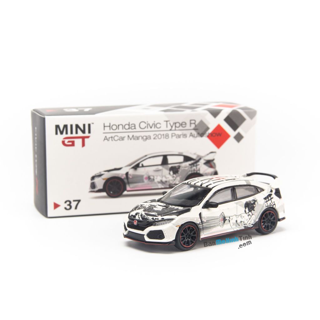Mô hình xe Honda Civic Type R FK8 1:64 MiniGT