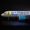 Mô hình máy bay Airbus Bamboo Airways 47cm lắp ráp có đèn Everfly