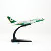 Mô hình máy bay tĩnh Eva Air Hello Kitty Green Airbus A380 16cm Everfly giá rẻ (3)