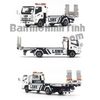 Mô hình xe Isuzu N-Series Vehicle Transporter LBWK 1:64 MiniGT