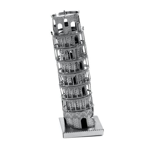 Mô hình kim loại lắp ráp 3D Leaning Tower Of Pisa (Tháp Nghiêng Pisa) (Silver) – Metal Works MP015