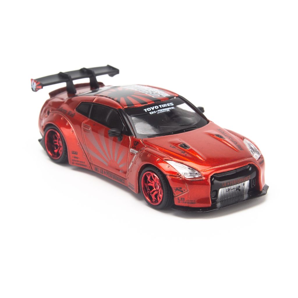 Mô hình xe Nissan GT-R R35 2009 Liberty Walk LB Works 1:64 MiniGT