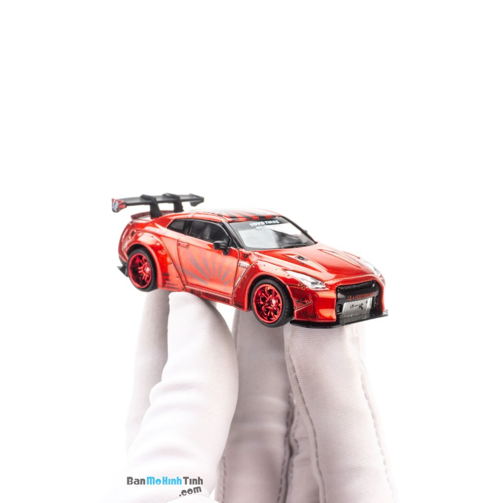 Mô hình xe Nissan GT-R R35 2009 Liberty Walk LB Works 1:64 MiniGT