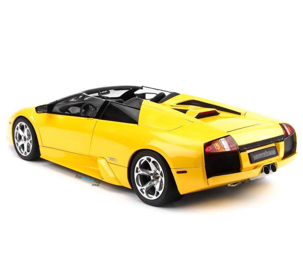 Mô hình xe Lamborghini Murcielago Roadster Yellow 1:12 Autoart