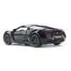 Mô hình xe Lykan Hypersport Fast & Furious Black 1:32 Miniauto (5)