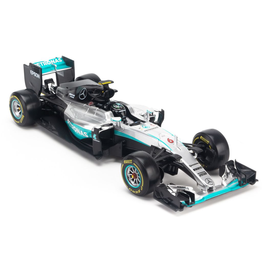 Mô hình xe Mercedes F1 2016 W007 Hybrid 1:18 Bburago 06 Nico Rosberg