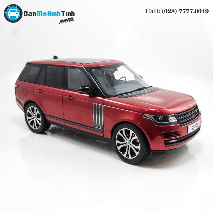 Mô hình xe ô tô Land Rover Autobiography SV-Red 1:18 LCD