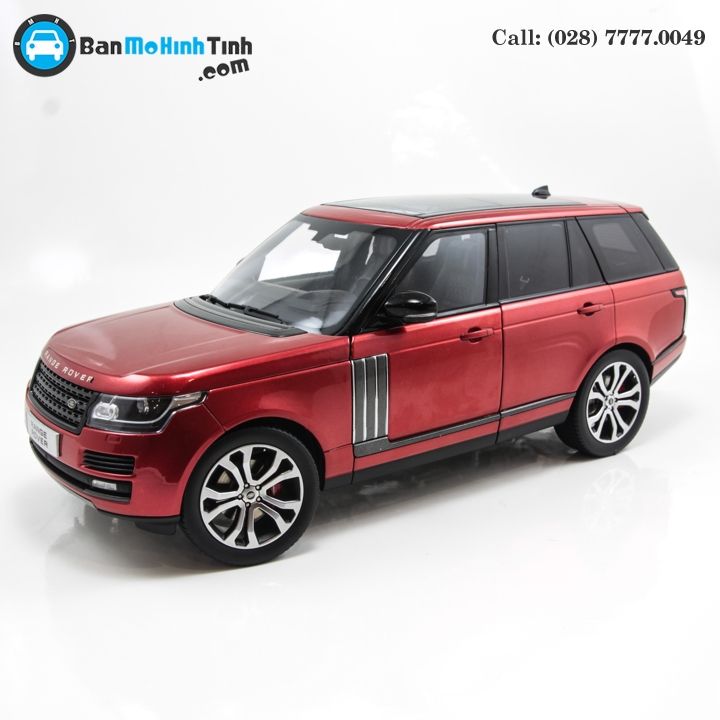 MÔ HÌNH LAND ROVER AUTOBIOGRAPHY SV-RED 1:18 LCD