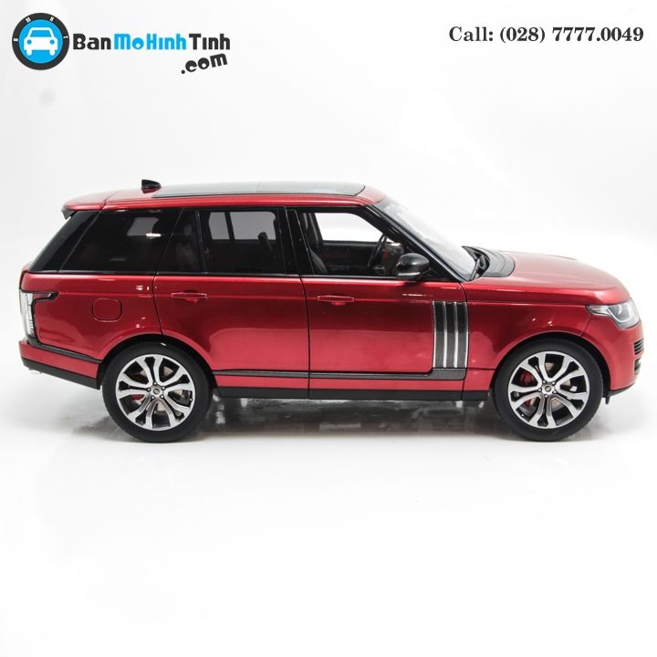 MÔ HÌNH LAND ROVER AUTOBIOGRAPHY SV-RED 1:18 LCD