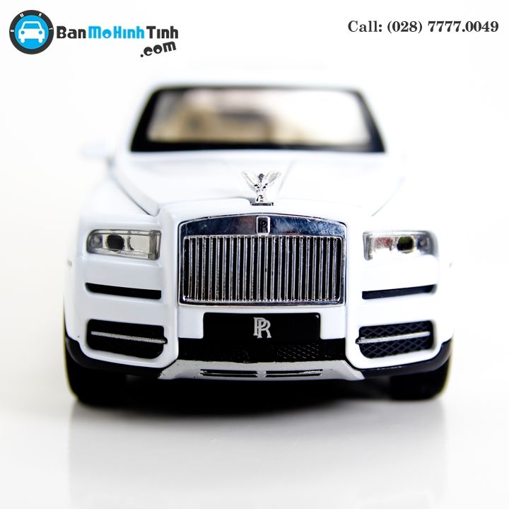 MÔ HÌNH ROLLS ROYCE CULLINAN WHITE 1:24 XLG