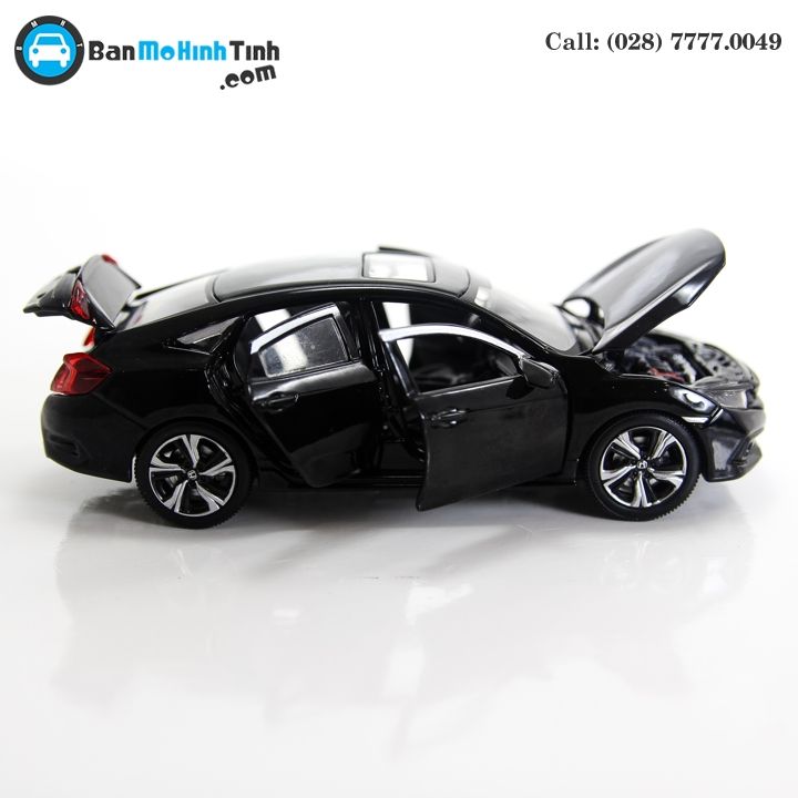 MÔ HÌNH HONDA CIVIC BLACK 1:32 JACKIE KIM