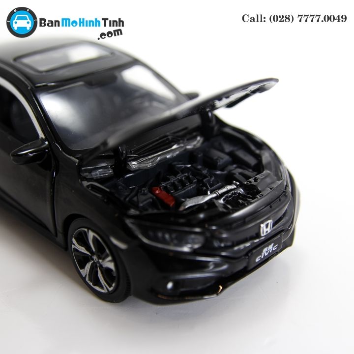 MÔ HÌNH HONDA CIVIC BLACK 1:32 JACKIE KIM
